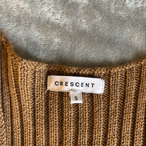 Tan Ribbed Knit Tank Top - Picture 4 of 4